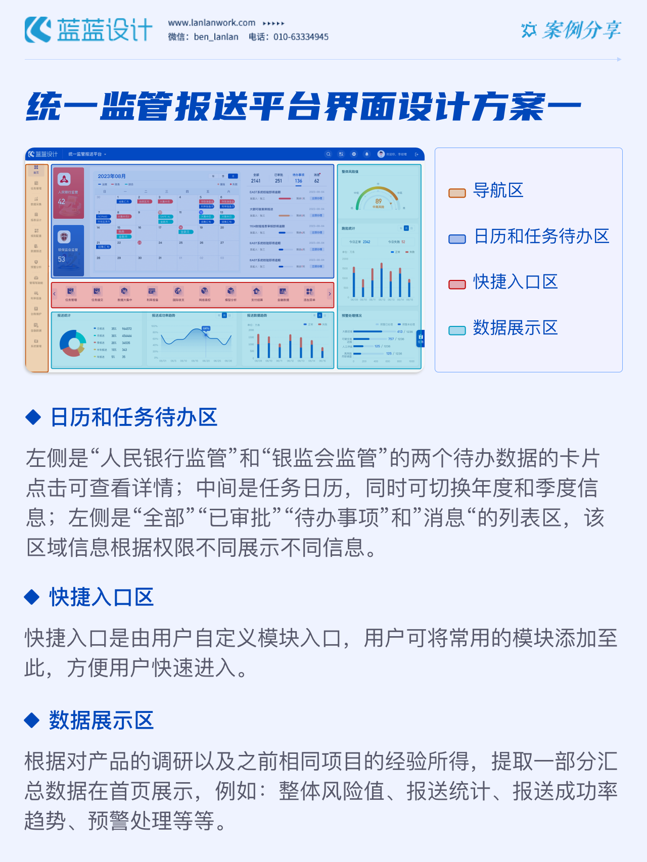 統一監管報送平臺交互UI設計